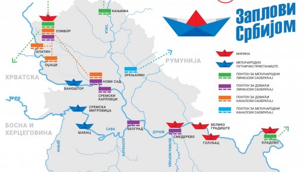 РЕКЕ ДОБИЈАЈУ НОВИ ЖИВОТ: У Великом Градишту већ почели радови на марини