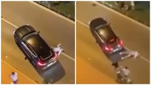 UZNEMIRUJUĆI SNIMAK TUČE U BUDVI: Tukli se po ulici, pregazili kolima mladića koji je ležao (VIDEO) UZNEMIRUJUĆI SNIMAK TUČE U BUDVI: Tukli se po ulici, pregazili kolima mladića koji je ležao (VIDEO)