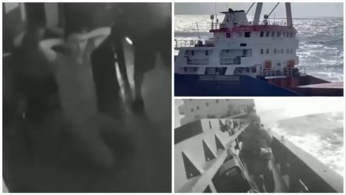 OBJAVLJEN SNIMAK UPADA RUSKE VOJSKE NA BROD: Helikopterom se spustili na palubu - puške na gotovs, posada digla ruke u vis (VIDEO) OBJAVLJEN SNIMAK UPADA RUSKE VOJSKE NA BROD: Helikopterom se spustili na palubu - puške na gotovs, posada digla ruke u vis (VIDEO)
