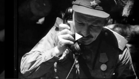 СНИМАК ИЗ ДРУГОГ СВЕТСКОГ РАТА: Сукоб совјетске артиљерије са немачким снагама (ВИДЕО) СНИМАК ИЗ ДРУГОГ СВЕТСКОГ РАТА: Сукоб совјетске артиљерије са немачким снагама (ВИДЕО)