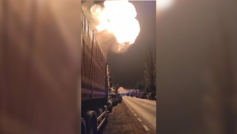 СТРАВИЧНА ЕКСПЛОЗИЈА НА ПУМПИ У БЛИЗИНИ БУКУРЕШТА: Погинула једна особа, а 33 су повређене (ВИДЕО)