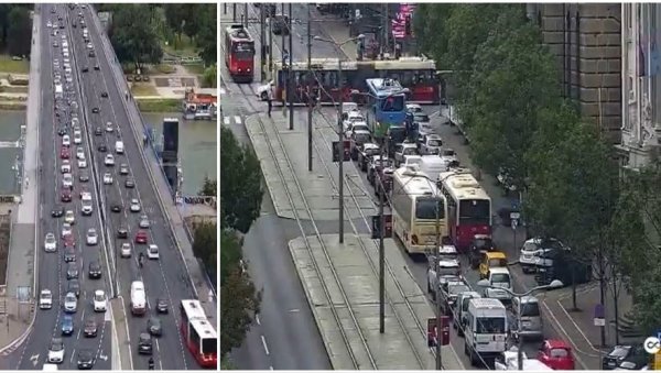 КРАЈ ОДМОРА И ЛОШЕ ВРЕМЕ ДОНЕЛИ ГУЖВЕ: Колоне аутомобила у неколико београдских улица, ако можете, заобиђите их КРАЈ ОДМОРА И ЛОШЕ ВРЕМЕ ДОНЕЛИ ГУЖВЕ: Колоне аутомобила у неколико београдских улица, ако можете, заобиђите их