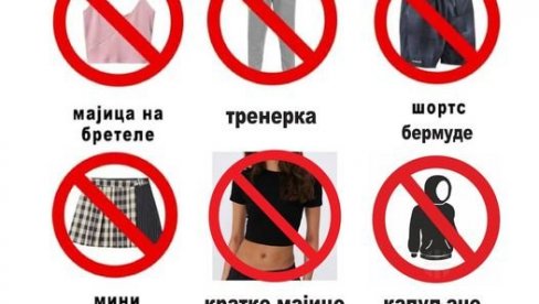 VEŠTAČKE TREPAVICE, TRENERKE, GOLI STOMACI Gde je granica? Pravila oblačenja u školi učenici često ne poštuju VEŠTAČKE TREPAVICE, TRENERKE, GOLI STOMACI Gde je granica? Pravila oblačenja u školi učenici često ne poštuju