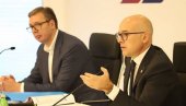 SRBIJA JE NAŠA KUĆA I NASTAVIĆEMO DA SE BORIMO ZA NJU: Vučić i Vučević na sednici SNS-a za centralnu Srbiju u Nišu (FOTO)