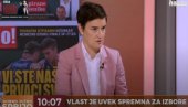 OPOZICIJU JE ZASLEPILA MRŽNJA PREMA VUČIĆU Brnabić: Predsednik je personifikacija toga da Srbija ide napred