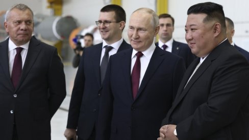 KAKO ĆE ZAPAD OVO SHVATITI? Putin i Kim DŽon Un sklopili novu saradnju