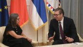 ОПРОШТАЈНИ РАЗГОВОР ВУЧИЋА И АМБАСАДОРКЕ ПОРТУГАЛИЈЕ: Разговарали смо о даљем јачању сарадње
