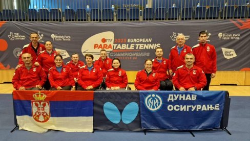 СРПСКИ ПАРАСТОНОТЕНИСЕРИ ПЕЧАТИРАЛИ ВИЗЕ ЗА ПАРИЗ : Оличан учинак на Европском првенству у Шефилду, основа за Параолимпијске игре СРПСКИ ПАРАСТОНОТЕНИСЕРИ ПЕЧАТИРАЛИ ВИЗЕ ЗА ПАРИЗ : Оличан учинак на Европском првенству у Шефилду, основа за Параолимпијске игре