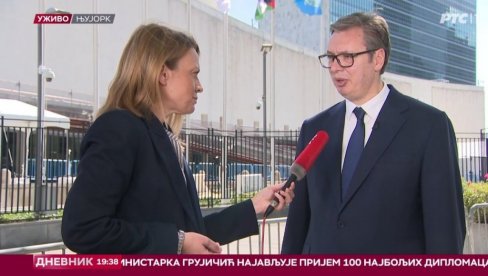 VUČIĆ U DNEVNIKU RTS: Plašim se da situacija na Kosovu i Metohiji izmiče kontroli VUČIĆ U DNEVNIKU RTS: Plašim se da situacija na Kosovu i Metohiji izmiče kontroli