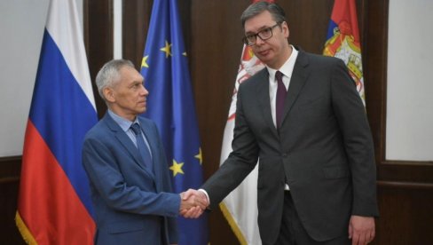 VUČIĆ RAZGOVARAO SA RUSKIM AMBASADOROM: Predsednik obavestio Bocan-Harčenka o teroru na KiM koje organizuje Kurti (FOTO)