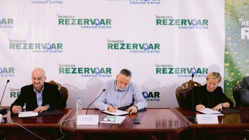 HEINEKEN Србија представио РЕЗЕРВОАР - пројекат за очување водних ресурса Србије HEINEKEN Србија представио РЕЗЕРВОАР - пројекат за очување водних ресурса Србије