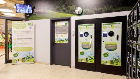 ЈОШ ДВА АПАРАТА ЗА РЕЦИКЛАЖУ АМБАЛАЖЕ У ЛИДЛУ: Донирај или умањи свој рачун ЈОШ ДВА АПАРАТА ЗА РЕЦИКЛАЖУ АМБАЛАЖЕ У ЛИДЛУ: Донирај или умањи свој рачун