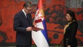 VUČIĆ PRIMIO AKREDITIVNA PISMA AMBASADORKE TUNISA: Zahvalio sam na doslednoj podršci suverenitetu i teritorijalnom integritetu naše zemlje