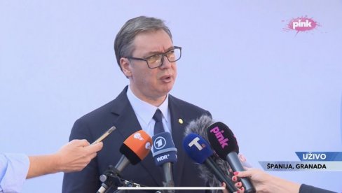 VUČIĆ IZ GRANADE: Mi smo zemlja koja će održavati mir i stabilnost (VIDEO)