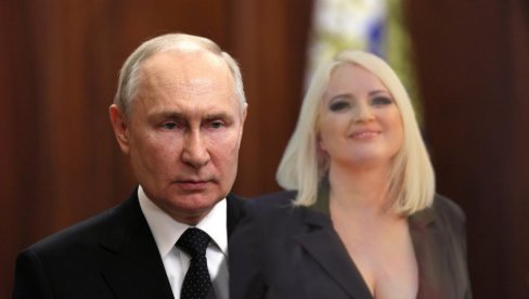 КРАЉ СВЕТА! Маја емотивно реаговала на Путинове речи о Србима: Он је херој који ће спасити наше Косово КРАЉ СВЕТА! Маја емотивно реаговала на Путинове речи о Србима: Он је херој који ће спасити наше Косово