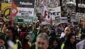 VIŠE OD STO HILJADA LJUDI NA ULICAMA LONDONA: Skandirali Slobodna Palestina pa zahtevali prekid vatre u Gazi