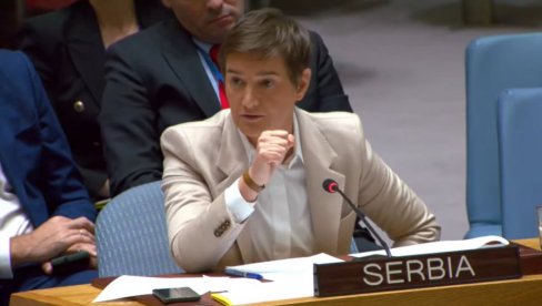 ГОВОР ПРЕМИЈЕРКЕ У САВЕТУ БЕЗБЕДНОСТИ: Брнабићева оголила истину пред Уједињеним нацијама (ВИДЕО) ГОВОР ПРЕМИЈЕРКЕ У САВЕТУ БЕЗБЕДНОСТИ: Брнабићева оголила истину пред Уједињеним нацијама (ВИДЕО)