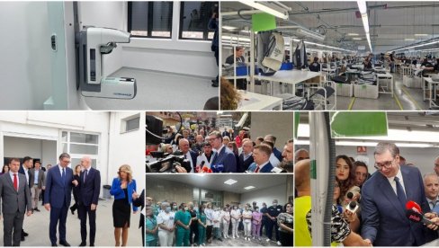 VAŽAN DAN ZA LESKOVAC: Predsednik otvorio fabriku i uručio mamograf (VIDEO) VAŽAN DAN ZA LESKOVAC: Predsednik otvorio fabriku i uručio mamograf (VIDEO)