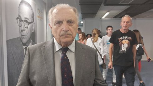 СВАКА КЊИГА НАЛАЗИ СВОГ ЧИТАОЦА: Академик Миро Вуксановић о Сајму књига СВАКА КЊИГА НАЛАЗИ СВОГ ЧИТАОЦА: Академик Миро Вуксановић о Сајму књига