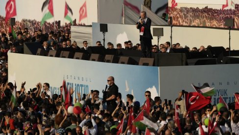 ERDOGAN PORUČIO ZAPADU:  Želite li rat između krsta i polumeseca? Izrael je okupator, Hamas nije teroristička organizacijaija