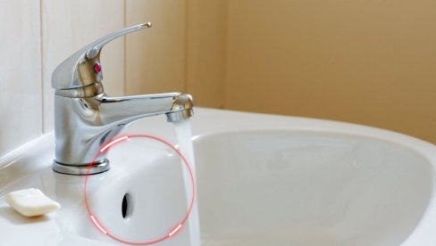 IMA DVE FUNKCIJE: Znate li čemu služi rupa na lavabou? IMA DVE FUNKCIJE: Znate li čemu služi rupa na lavabou?