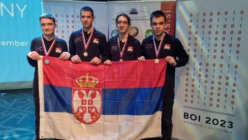 ONI SU PONOS SRBIJE: Na Balkanskoj olimpijadi iz informatike naši srednjoškolci osvojili četiri medalje (FOTO) ONI SU PONOS SRBIJE: Na Balkanskoj olimpijadi iz informatike naši srednjoškolci osvojili četiri medalje (FOTO)