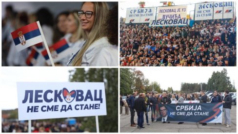 НАРОД ЧЕКА ПРЕДСЕДНИКА: Лесковчани се окупили да искажу подршку листи „Александар Вучић – Србија не сме да стане“ (ФОТО) НАРОД ЧЕКА ПРЕДСЕДНИКА: Лесковчани се окупили да искажу подршку листи „Александар Вучић – Србија не сме да стане“ (ФОТО)