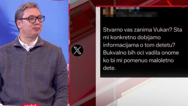 ТО ЈЕ СВЕ ШТО ИМАЈУ ДА ПОНУДЕ Вучић о бруталним увредама и нападима опозиције на његову породицу