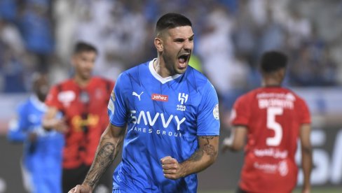 MITROVIĆ NE PRESTAJE DA REŠETA: Srbin nastavio da postiže golove za Al Hilal (VIDEO)