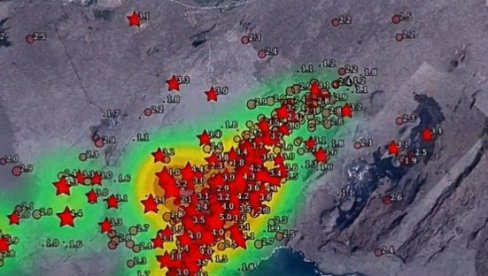 ВИШЕ ОД 1000 ЗЕМЉОТРЕСА НА ИСЛАНДУ: Наређена евакуација због опасности од ерупције вулкана (ФОТО/ВИДЕО)