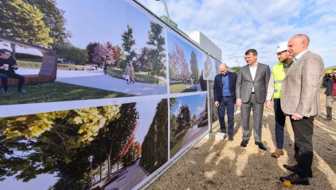 NOVI SAD DOBIJA JOŠ JEDAN PARK: Buduća zelena oaza kod „Spensa“, olimpijcima u čast