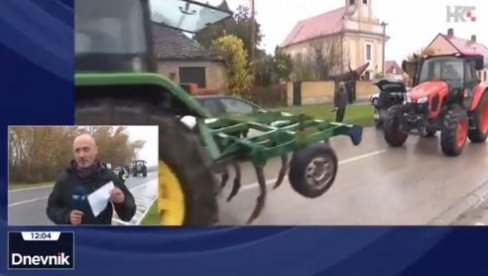 ХРВАТСКА ПОЛИЦИЈА НЕ ДА ПОЉОПРИВРЕДНИЦИМА ДА БЛОКИРАЈУ ПРИЛАЗ АУТО-ПУТУ: У диктаторској Србији то је редовна појава ХРВАТСКА ПОЛИЦИЈА НЕ ДА ПОЉОПРИВРЕДНИЦИМА ДА БЛОКИРАЈУ ПРИЛАЗ АУТО-ПУТУ: У диктаторској Србији то је редовна појава