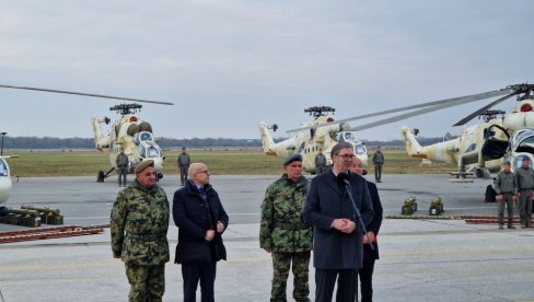 ВУЧИЋ: Огромна појачања за Војску Србије