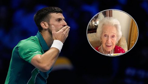 SVI ĐOKOVIĆI SE ODUŠEVILI: Evo šta je jedna 96-godišnja Britanka uradila za Novaka (VIDEO) SVI ĐOKOVIĆI SE ODUŠEVILI: Evo šta je jedna 96-godišnja Britanka uradila za Novaka (VIDEO)