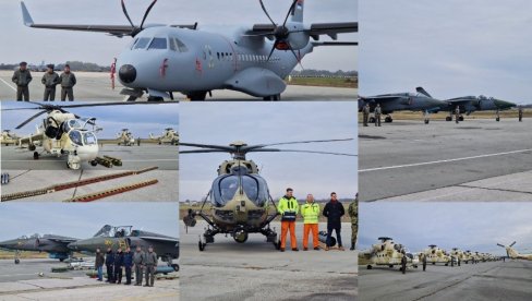 NOVI PONOS NAŠE VOJSKE: Pogledajte šta je sve prikazano na vojnom aerodromu u Batajnici (FOTO/VIDEO)