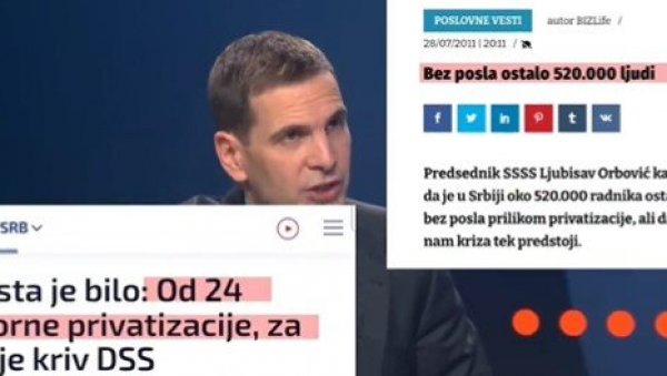 ПОЛА МИЛИОНА ЉУДИ ОСТАВИЛИ БЕЗ ХЛЕБА, А САД ОБЕЋАВАЈУ РЕИНДУСТРИЈАЛИЗАЦИЈУ: Јовановић још једном показао своје лицемерје (ВИДЕО)