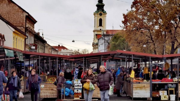 ОЗБИЉАН ФУДБАЛ НА ПИЈАЦИ: Несвакидашња сцена у београдској општини