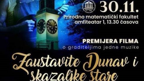 „ZAUSTAVITE DUNAV I SKAZALJKE STARE“ : Projekcija dokumentarnog filma na Prirodno-matematičkom fakultetu u Novom Sadu „ZAUSTAVITE DUNAV I SKAZALJKE STARE“ : Projekcija dokumentarnog filma na Prirodno-matematičkom fakultetu u Novom Sadu