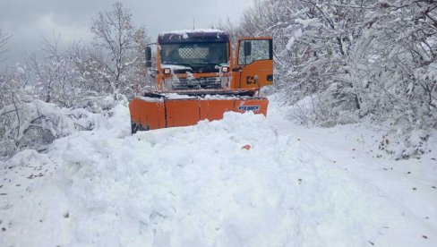 ZBOG SNEGA: Proglašena vanredna situacija u 5 opština u Srbiji