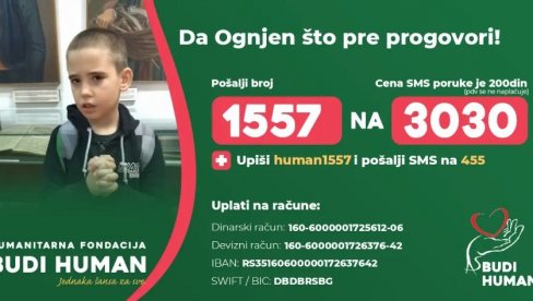 OGNJEN NAS TREBA! Budimo humani i pomozimo desetogodišnjem dečaku da ponovo progovori