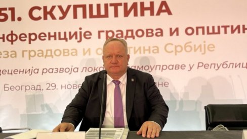 ПОНОВО НА ЧЕЛУ СКГО: Лесковац реизабран за председника српске асоцијације градова и општина ПОНОВО НА ЧЕЛУ СКГО: Лесковац реизабран за председника српске асоцијације градова и општина