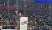 LAZAR RISTOVSKI U ARENI: Danas predsenika Vučića podržava na stotine i hiljade umetnika, glumaca, članova SANU...