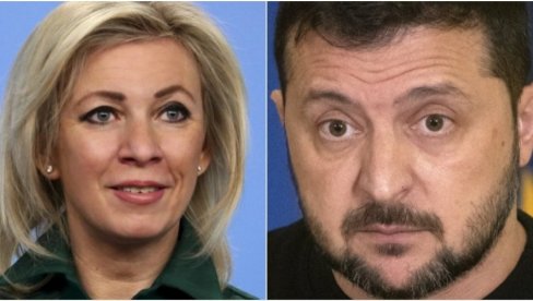 ZELENSKI PAO U HISTERIJUZaharova: Kijev krajnje agresivno nastrojen