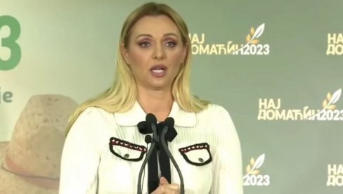 MINISTARKA POLJOPRIVREDE SUMIRA GODINU ZA NAMA: Agraru 119 milijardi dinara