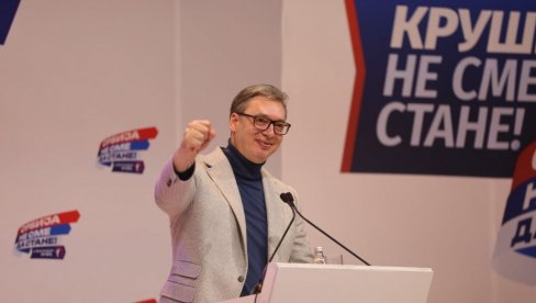 MOĆNA PORUKA PREDSEDNIKA: Vučić - Srbija hoće napred, hoće pobedu! MOĆNA PORUKA PREDSEDNIKA: Vučić - Srbija hoće napred, hoće pobedu!