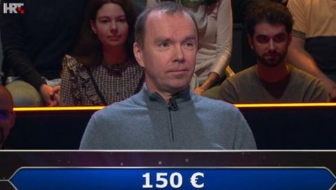 PROFESOR SE OBRUKAO U KVIZU! Otišao kući sa 150 evra, a iskoristio sve pomoći - da li biste znali odgovor? PROFESOR SE OBRUKAO U KVIZU! Otišao kući sa 150 evra, a iskoristio sve pomoći - da li biste znali odgovor?