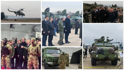 SRPSKA VOJNA SILA: Vučić sa Alijevim na prikazu naoružanja Vojske Srbije (FOTO/VIDEO) SRPSKA VOJNA SILA: Vučić sa Alijevim na prikazu naoružanja Vojske Srbije (FOTO/VIDEO)