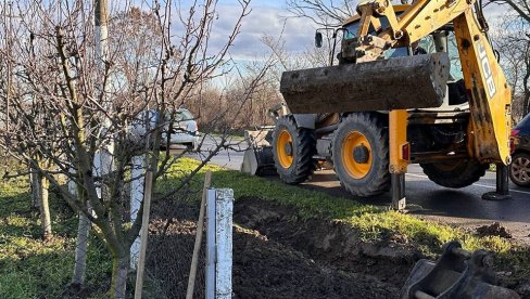 VODOVOD U SVAKOM SELU: Počela izgradnja mreže u obrenovačkoj Mesnoj zajednici Orašac