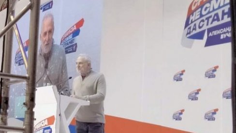ЗАХВАЉУЈУЋИ ВУЧИЋУ СРБИЈА ИДЕ НАПРЕД: Моћна порука Лазара Ристовског са скупа у Спенсу ЗАХВАЉУЈУЋИ ВУЧИЋУ СРБИЈА ИДЕ НАПРЕД: Моћна порука Лазара Ристовског са скупа у Спенсу