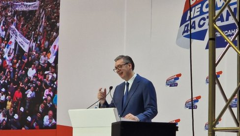 VUČIĆ: Politika mora da bude usmerena prema napretku, a ne da bude politika mržnje prema onima koji drugačije misle